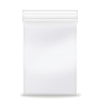 Photo 1 of 3''x 4'', (Pack of 100) Small Clear Poly Zipper Bags Reclosable Zipper Lock Storage Plastic Bags for Jewelry, Gift Card, Candy
