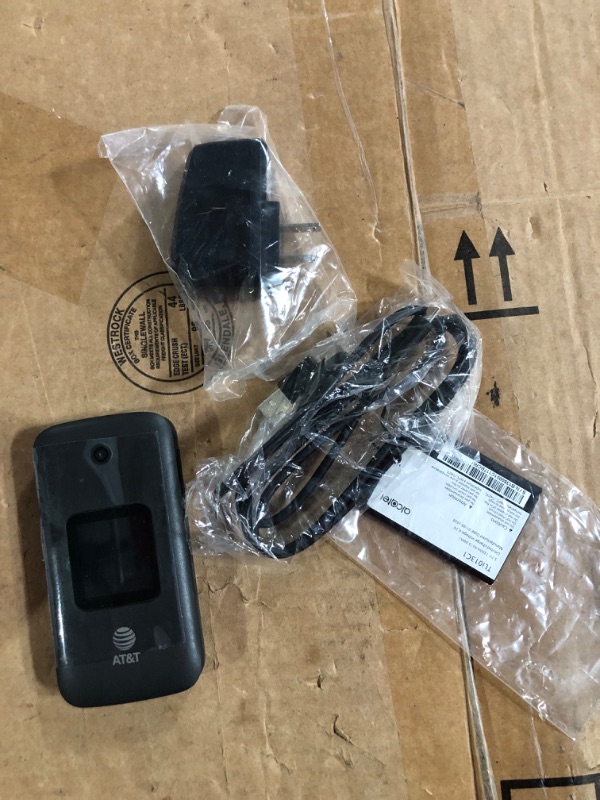 Photo 1 of **UNABLE TO TEST Alcatel SMARTFLIP 4052R 4G LTE 4GB Flip-Phone Bluetooth
