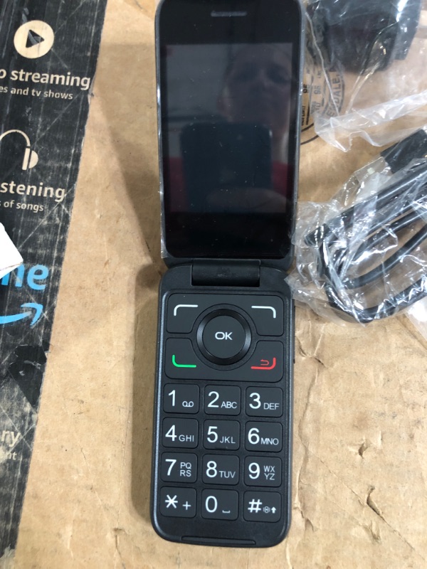 Photo 1 of **UNABLE TO TEST Alcatel SMARTFLIP 4052R 4G LTE 4GB Flip-Phone Bluetooth