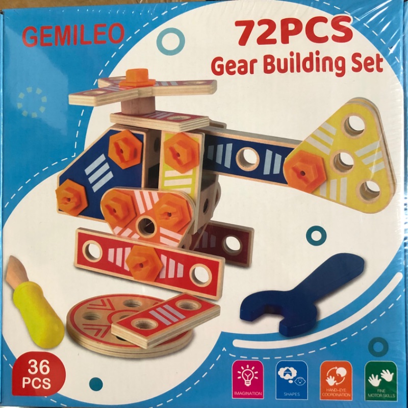 Photo 1 of GEMILEO 72 PCS GEAR BUILDING SET