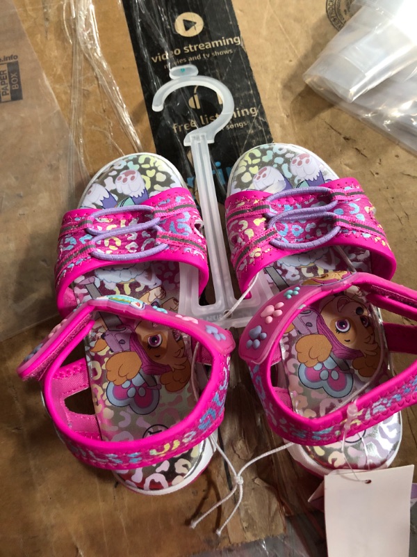 Photo 3 of Toddler Girls' Nickelodeon PAW Patrol Adventure Ankle Strap Sandals - Pink 9