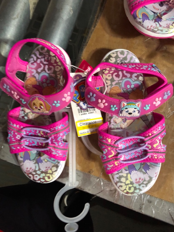 Photo 2 of Toddler Girls' Nickelodeon PAW Patrol Adventure Ankle Strap Sandals - Pink 11