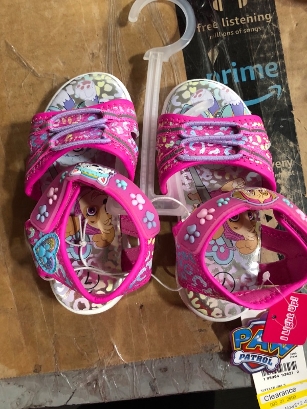 Photo 3 of Toddler Girls' Nickelodeon PAW Patrol Adventure Ankle Strap Sandals - Pink 7
