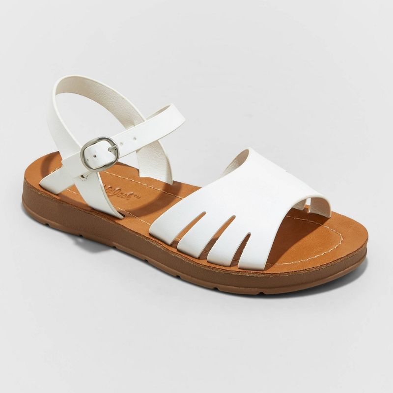 Photo 1 of Girls' Lillian Ankle Strap Sandals - Cat & Jack™ SIZE 5