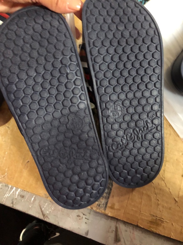 Photo 3 of Cat & Jack™ SLIDES NAVY BLUE M