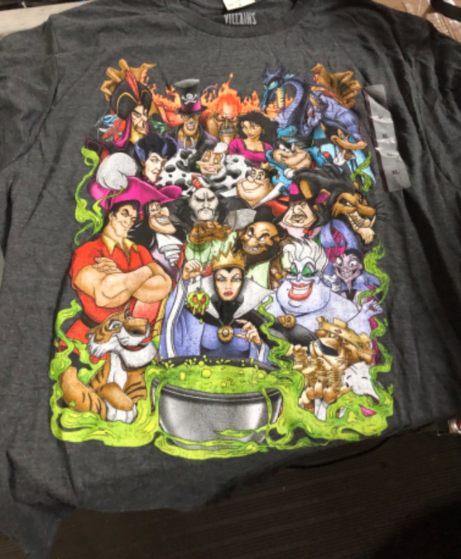 Photo 1 of Disney Villains Shirt, Size XL