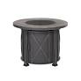 Photo 1 of *Stock Photo* Park Canyon 35 in. Round Steel Fire Pit Kit
