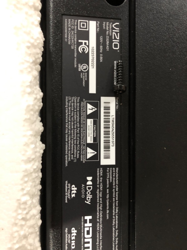 Photo 1 of VIZIO 32-inch D-Series Full HD 1080p Smart TV with Apple AirPlay and Chromecast Built-in, Alexa Compatibility, D32fM-K01, 2023 Model 32 inch