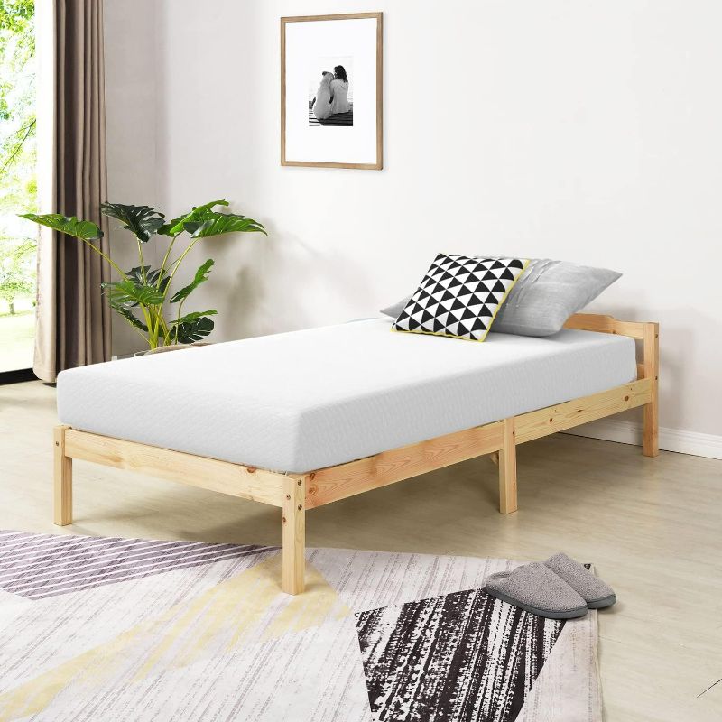 Photo 1 of 10 inch Gel Memory Foam Mattress(10 in, Twin)
