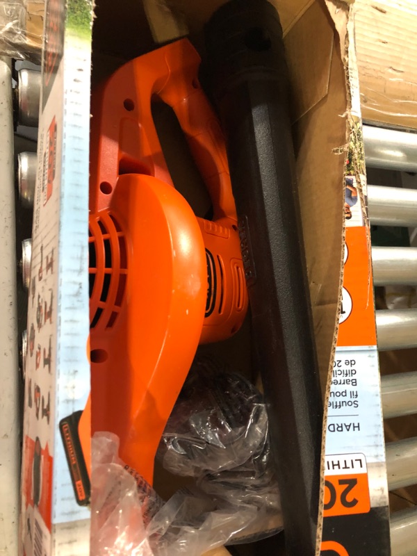 Photo 2 of **WAS UNABLE TO TEST**Black + Decker Hard Surface Sweeper, Cordless LSW221