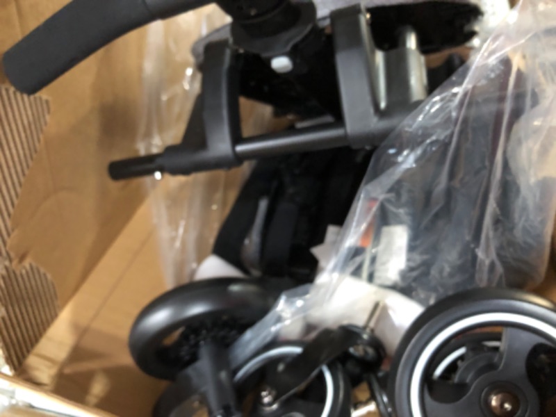 Photo 1 of Dream On Me Lightweight And Compact Coast Rider Stroller With One Hand Easy Fold, Adjustable Handles And Soft Ride Wheels, Grey