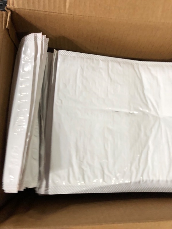 Photo 3 of UCGOU Bubble Mailers 4x8 Inch White 50 Pack Poly Padded Envelopes Small Business Mailing Packages Opaque Self Seal