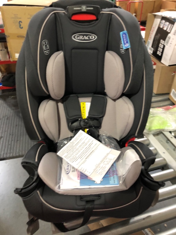 Photo 3 of Graco Slimfit 3 in 1 Car Seat | Slim & Comfy Design Saves Space in Your Back Seat, Redmond SlimFit Redmond