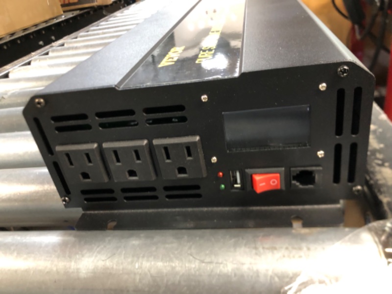 Photo 1 of VEVOR Pure Sine Wave Inverter, 2500 Watt Power Inverter, for RV Truck Car Solar System Travel Camping