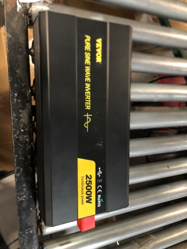 Photo 1 of VEVOR Pure Sine Wave Inverter, 2500 Watt Power Inverter, for RV Truck Car Solar System Travel Camping