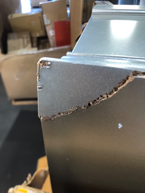 Photo 7 of **DAMAGED** Acme Furniture Night Stand, Platinum