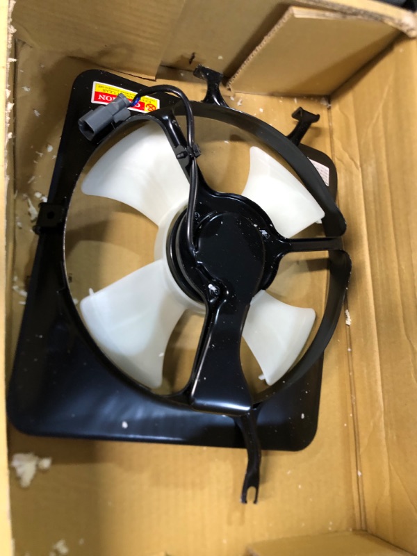 Photo 2 of TYC 610170 Honda CRV Replacement Condenser Cooling Fan Assembly