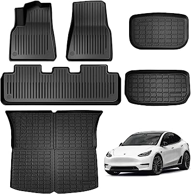 Photo 1 of Maysoo Tesla Model Y Floor Mats, 5-Seat 2020-2023