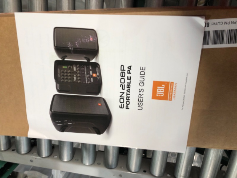 Photo 1 of JBL Professional EON208P Portable All-in-One 2-way PA System 