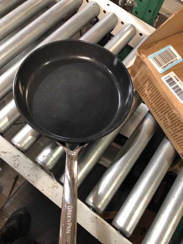 Photo 2 of *USED* SCRATCHED* GreenPan GP5 Hard Anodized Healthy Ceramic Nonstick 10" Frying Pan