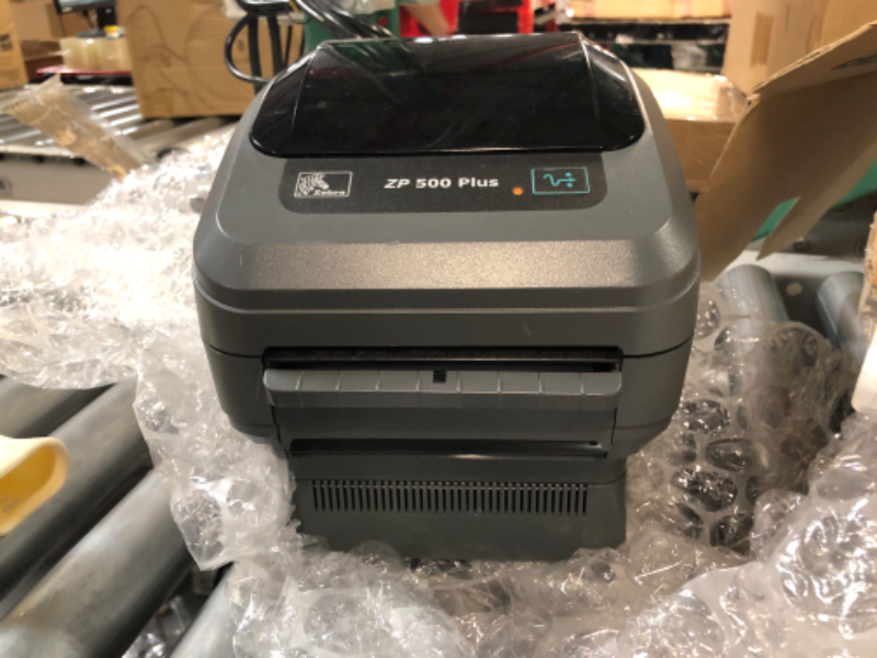 Photo 3 of Zebra ZP 450 Label Thermal Monochrome Bar Code Printer ZP450-0501-0006A