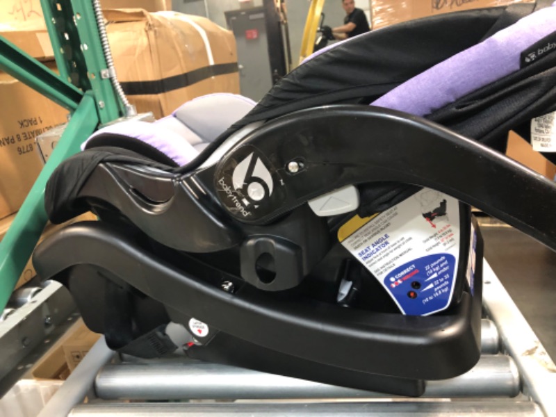 Photo 1 of Baby Trend Secure Snap Tech 35 Infant Car Seat, Lavender Ice 16.5x16.25x28.5 Inch 