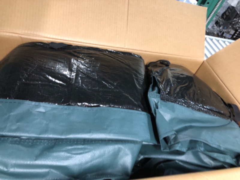 Photo 1 of 14' Safety Trampoline Frame Pad 10" Wide for 6 Poles,Green