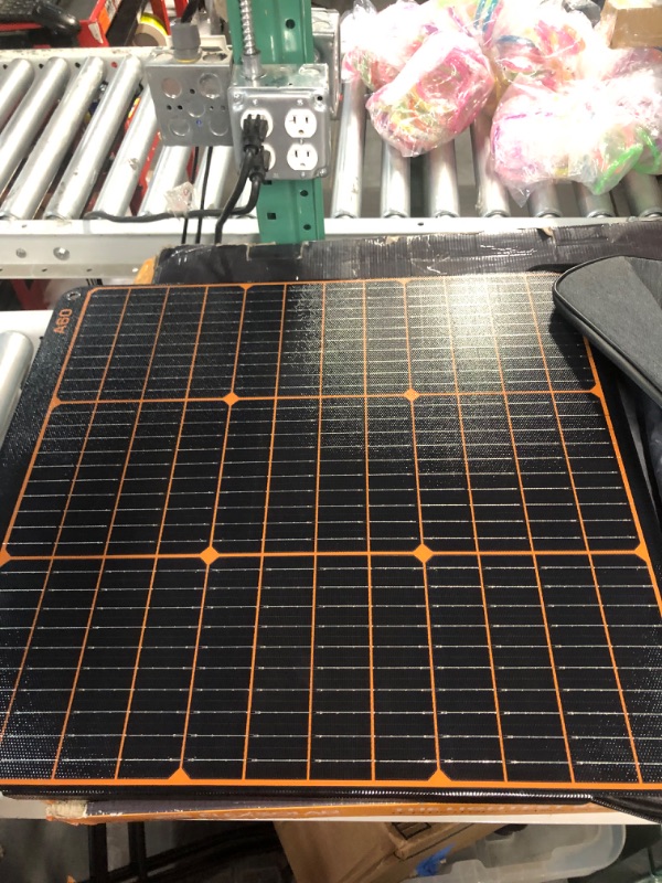 Photo 4 of *SEE NOTES*60W Portable Solar Panel with Kickstand 18W QC3.0 USB A PD3.0 45W