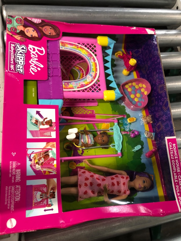 Photo 2 of ?Barbie Skipper Babysitters Inc. Bounce House Playset