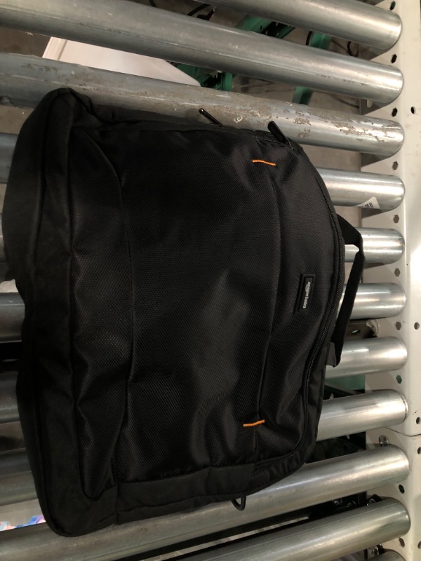 Photo 1 of Amazon Basics 15.6-Inch Laptop Computer and Tablet Shoulder Bag Carrying Case, Black 15.6 Inch 1-pack Bag