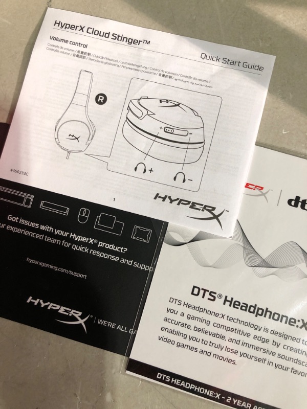 Photo 4 of HyperX Cloud Stinger – Gaming Headset