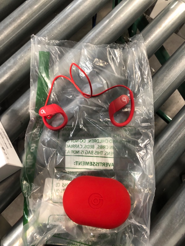 Photo 3 of Beats Powerbeats3 Wireless Earphones - Siren Red (Renewed Premium) Renewed Premium Siren Red