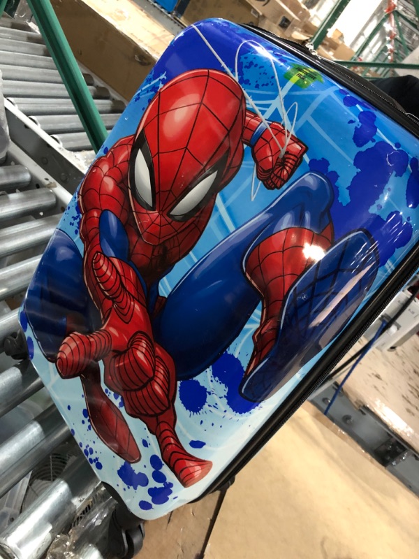 Photo 1 of FUL Marvel Spider-Man 21 Inch Kids Rolling Luggage, Hardshell Carry On Suitcase with Wheels, Multi
