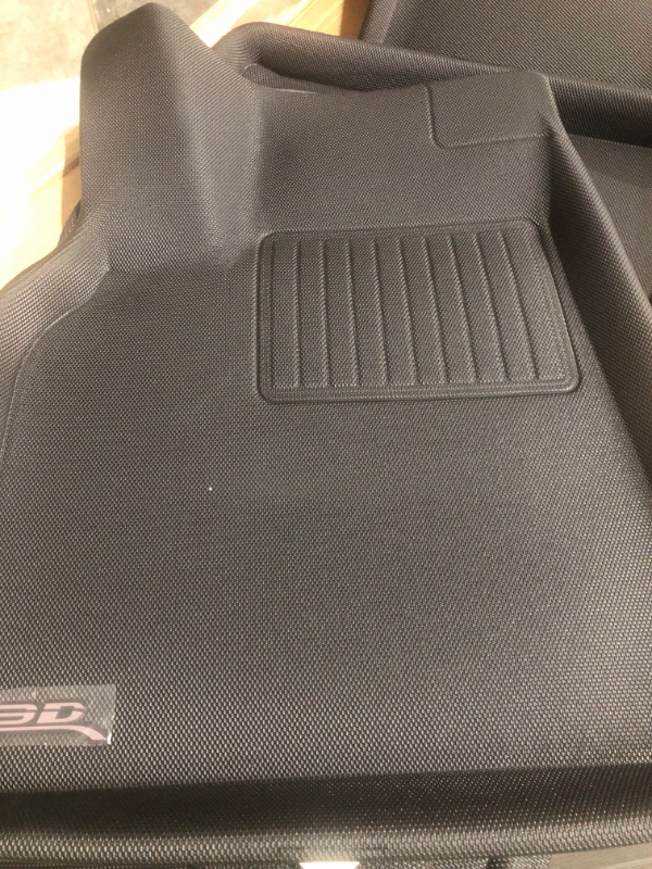 Photo 4 of 3D MAXpider All-Weather Floor Mats for Tesla Model Y 2021-2023 Custom Fit Floor Liners,