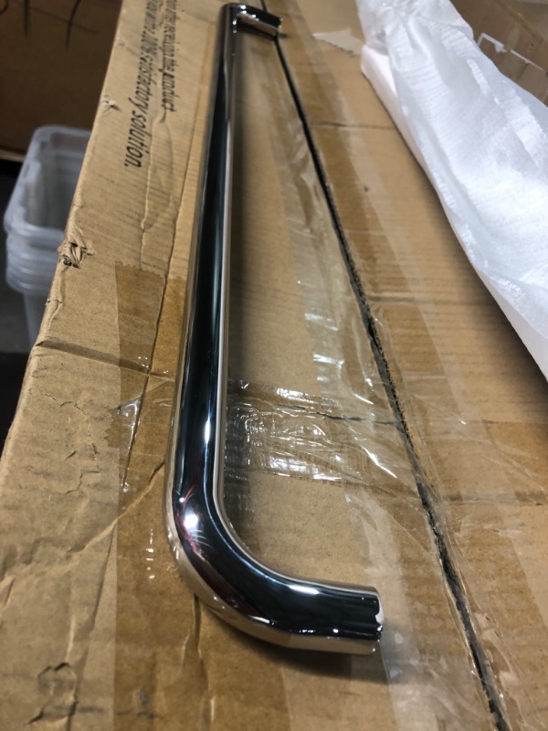 Photo 1 of 24" Chrome Towel Bar Pull Handle Frameless Shower Glass Door