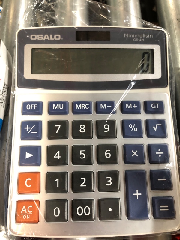 Photo 2 of STOCK IMAGE IS A REFERENCE**
OSALO Desktop Calculator Large