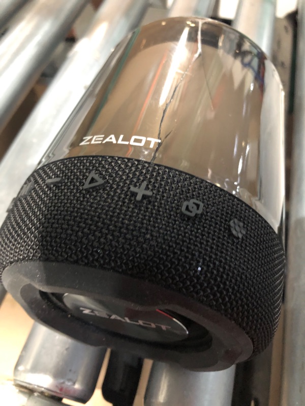 Photo 4 of MAJOR CRACK (SHOWN IN PHOTOS)
TURNS ON**
ZEALOT Bluetooth Speaker,