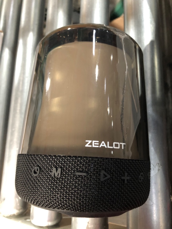 Photo 2 of MAJOR CRACK (SHOWN IN PHOTOS)
TURNS ON**
ZEALOT Bluetooth Speaker,