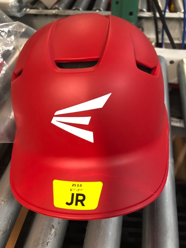 Photo 2 of **HAS DAMAGE**  Easton | Z5 2.0 Batting Helmet | Matte | Multiple Sizes/Colors Junior (6 1/2 - 7 1/8) Red