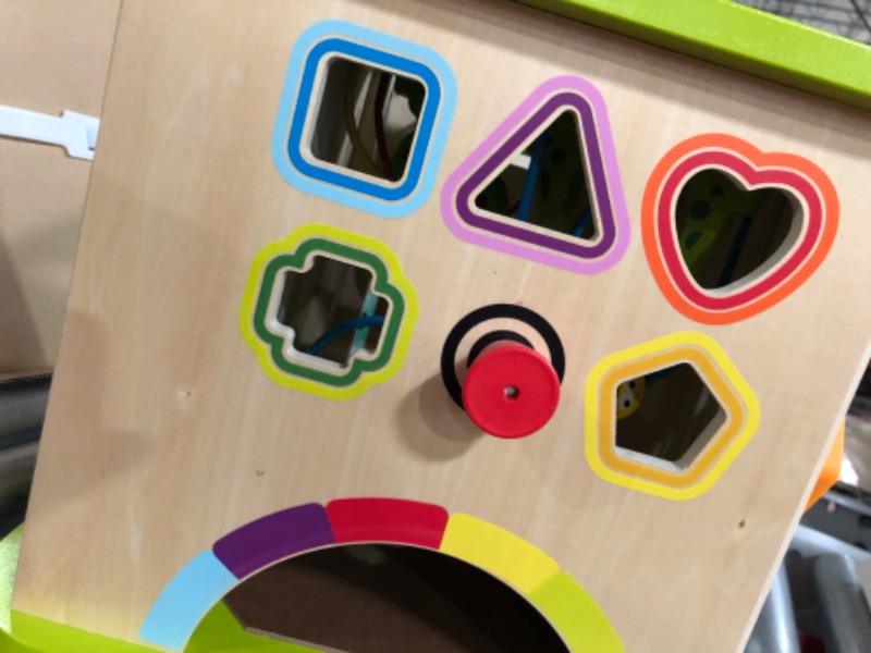 Photo 1 of *ACCESSORIES NOT INCLUDED*Country Critters Wooden Activity Play Cube 13.78 x 13.78 x 19.69 inches
