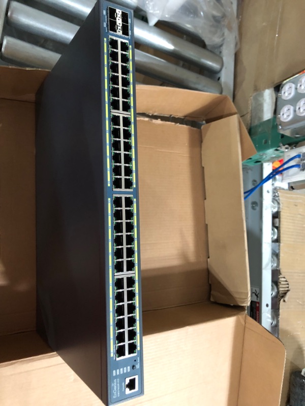 Photo 2 of EnGenius Fit L2 Plus Managed EWS7952P-FIT 48-Port Gigabit PoE+ Switch 