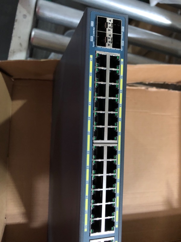 Photo 4 of EnGenius Fit L2 Plus Managed EWS7952P-FIT 48-Port Gigabit PoE+ Switch 