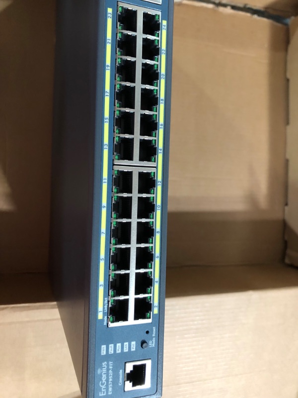 Photo 3 of EnGenius Fit L2 Plus Managed EWS7952P-FIT 48-Port Gigabit PoE+ Switch 