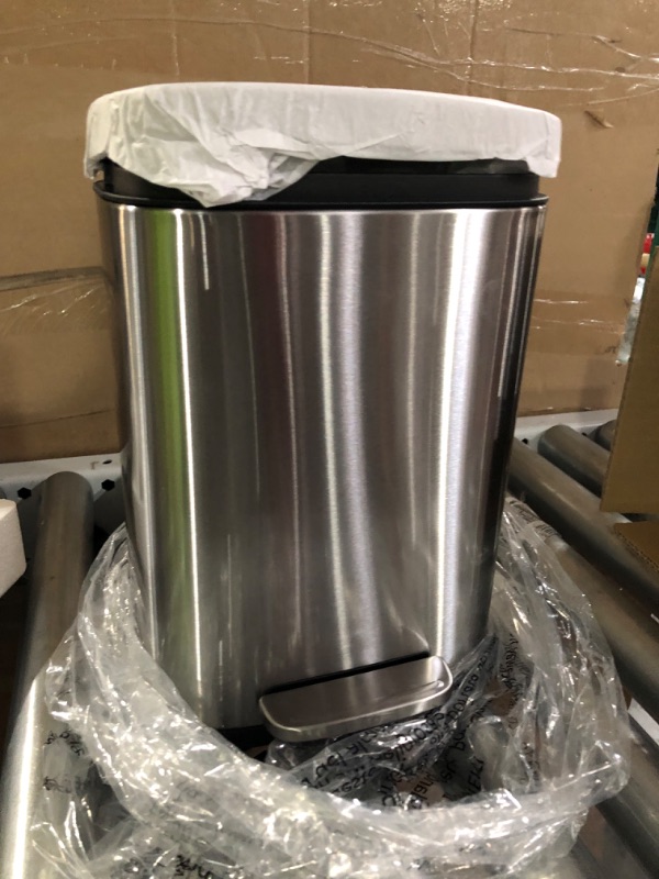Photo 1 of 1.32 Gal Soft-Close Trash Can