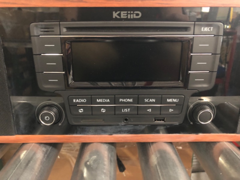 Photo 3 of KEiiD CD Player with Speakers Bluetooth for Home Stereo System Boombox FM Radio USB SD AUX Remote Control, 28 Inch Long 20 Pounds Weight