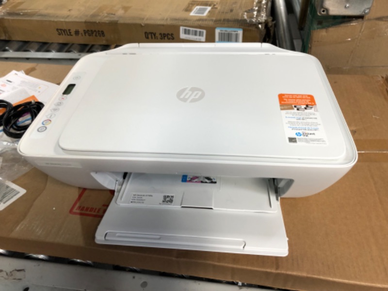 Photo 3 of NEEGO HP All-in-One Wireless Color Inkjet Printer, Print, Copy, Scan, Wireless USB Connectivity Mobile Printing 6 Feet Printer Cable White