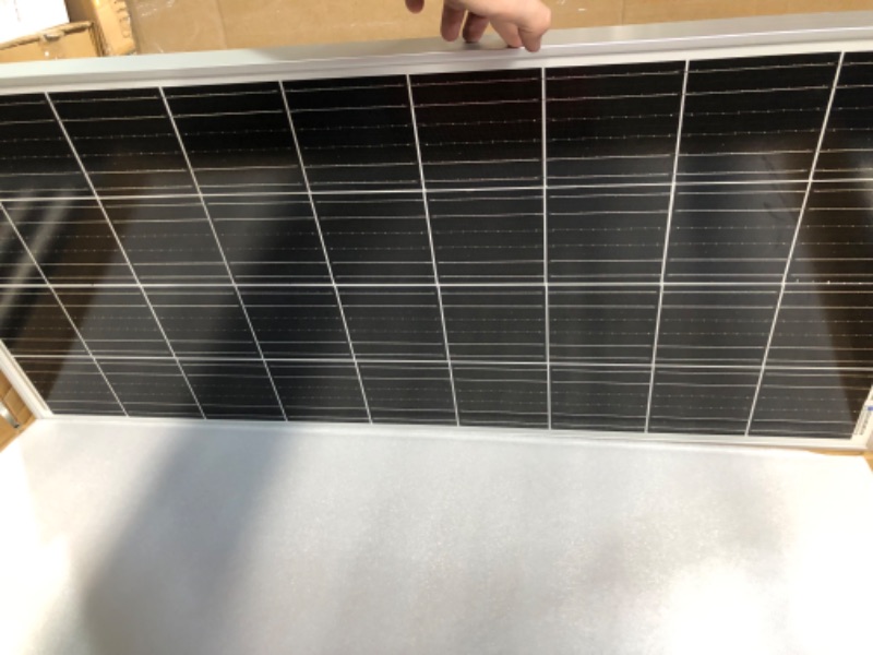 Photo 4 of ECO-WORTHY 100 Watt Solar Panel 12 Volt Monocrystalline Solar Panel High Efficiency Module RV Marine Boat Caravan Off Grid 100W