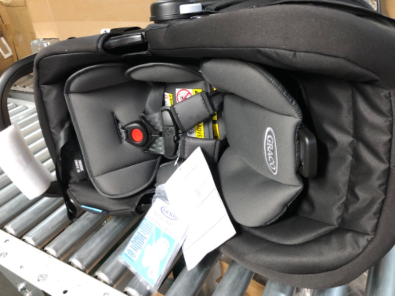 Photo 3 of Graco SnugRide SnugFit 35 DLX Infant Car Seat | Baby Car Seat with Anti Rebound Bar, Hamilton