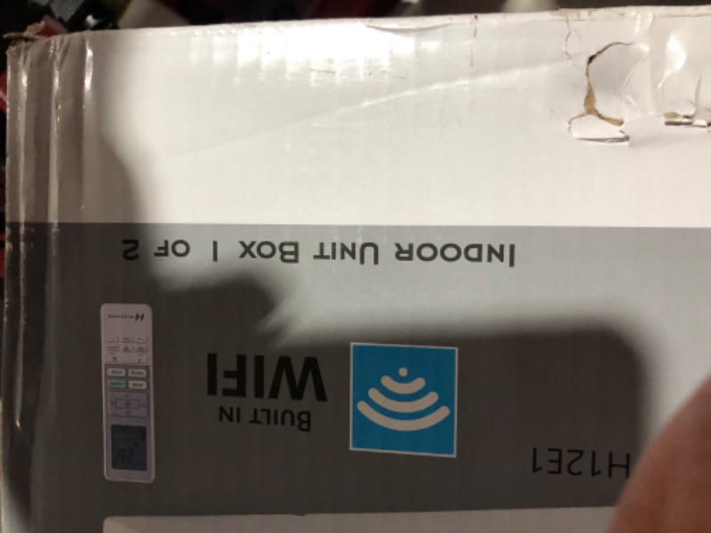 Photo 2 of ***MISSING PARTS - SEE NOTES***
HessaireDIY 12,000 BTU 1.0 Ton Ductless Mini Split Air Conditioner