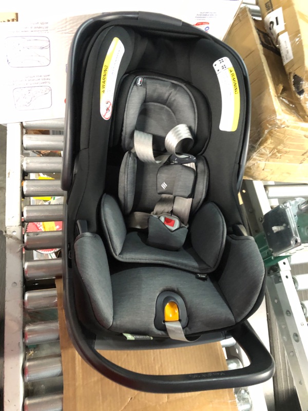 Photo 3 of Chicco KeyFit 35 ClearTex Infant Car Seat - Shadow | Black With ClearTex® No Chemicals Shadow/Black